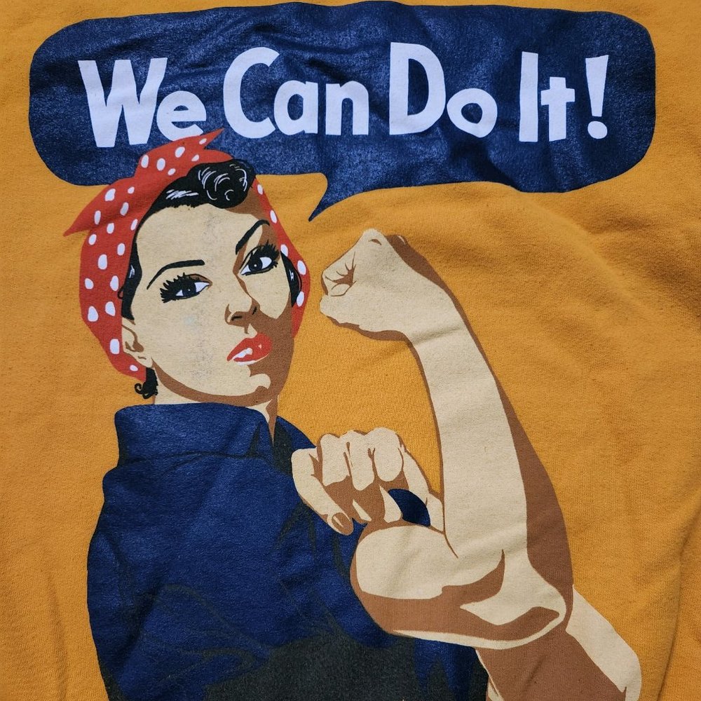 Rosie the Riveter sweatshirt